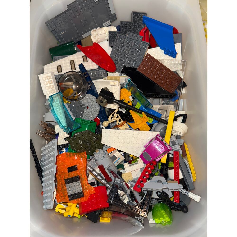 Lego Bricks and Misc Pieces 2.60 lbs   Multiple sets and variety of bricks